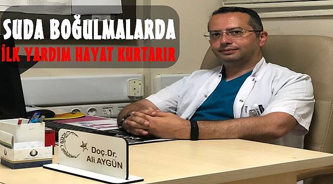 Boğulmalara müdahale ederken kendiniz boğulmayın!