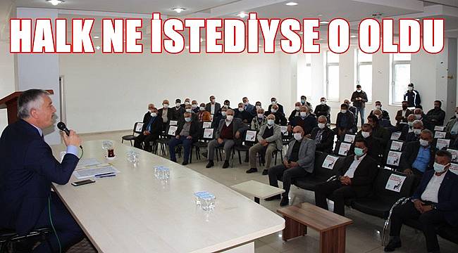 Mesudiye yine demokrasinin en güzel örneğini gösterdi