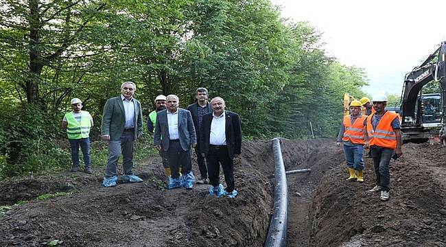 Saniyede 60 litre su iletecek