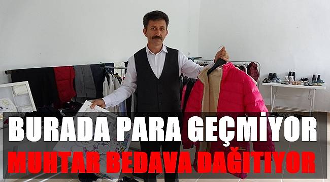 Altınordu Belediyesi destek verdi Muhtar ücretsiz avm açtı