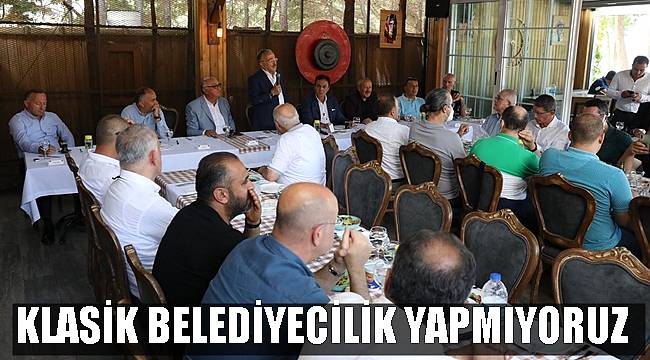 Başkan Güler: Biz sizin için buradayız