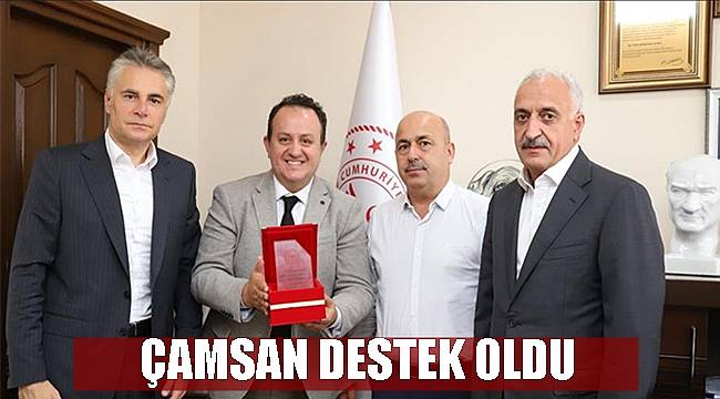 Çamsan hastaneye asansör yaptırdı