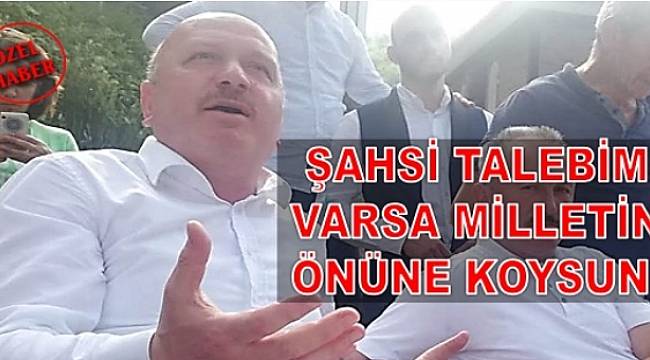 Gündoğdu: Edepsizlik yapmasın