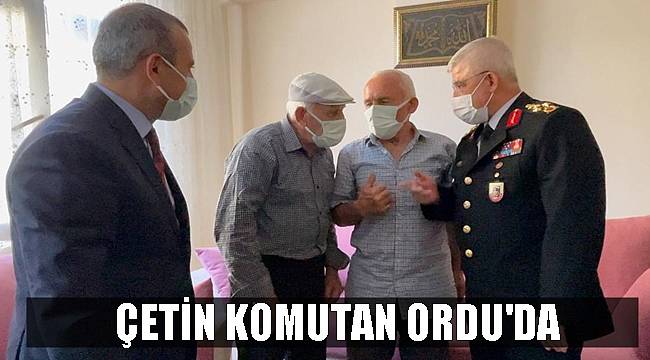 Jandarma Genel Komutanı Orgeneral Arif Çetin Ordu&#039;da