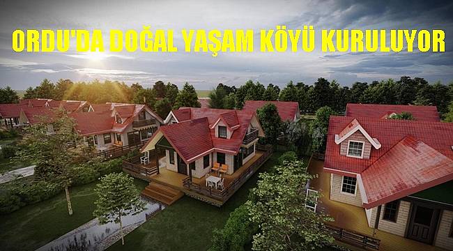 Ordu&#039;da Doğal Yaşam Köyü kuruluyor