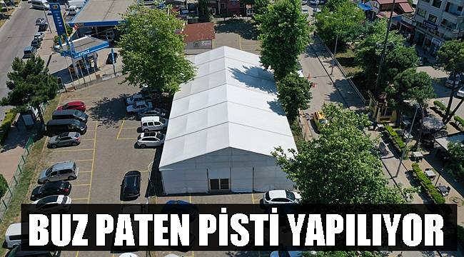 Ordu'ya buz paten pisti yapılıyor