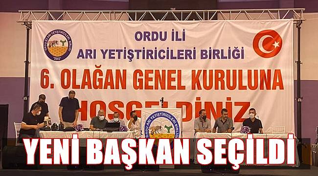 Ordulu Arıcılar Başkanını Belirledi