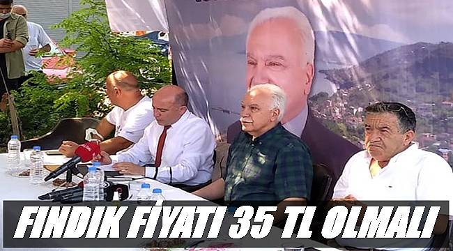 Perinçek: Fındık Borsası Ordu&#039;da kurulmalı