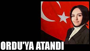 Şeyma Aktaş Aybastı Kaymakamı oldu