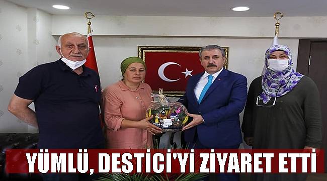 Yümlü'den Destici'ye teşekkür ziyareti