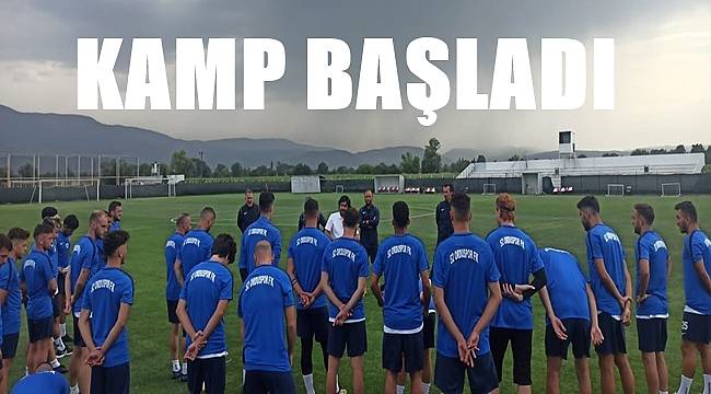 52 Orduspor'un Bolu Kampı Başladı