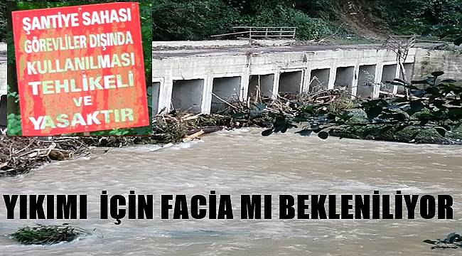 Facia yaşanmadan yıkılmalı