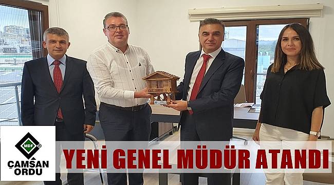 İsmail İlhan Hatipoğlu Çamsan Ordu&#039;ya Genel Müdür oldu