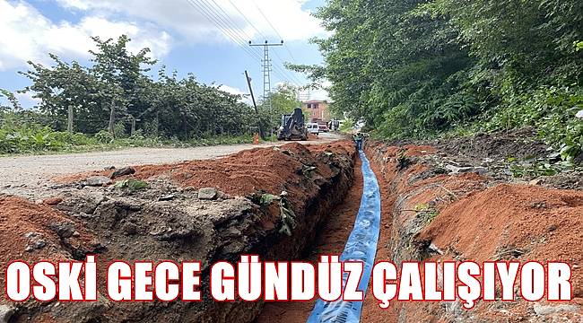 Kadılar Mahallesi içme suyu şebekesi yenilendi