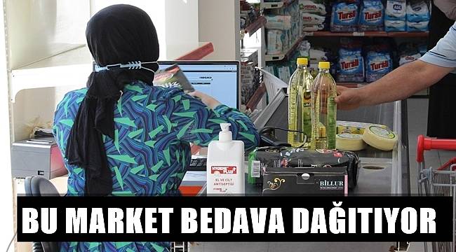 Ordu&#039;da bu marketten ücretsiz alışveriş yapılıyor