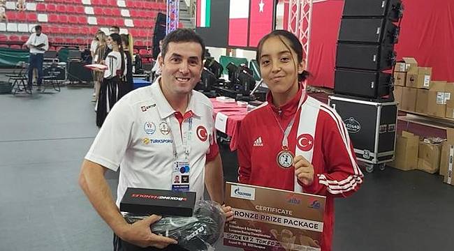 Ordulu Sudenaz Avrupa 3. Oldu