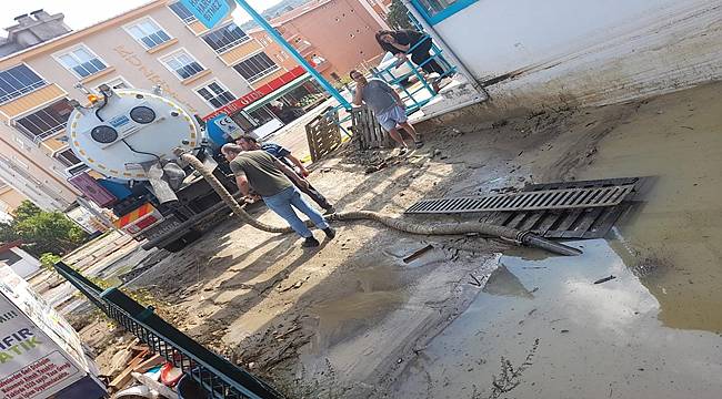 OSKİ&#039;den Sinop&#039;a yardım eli