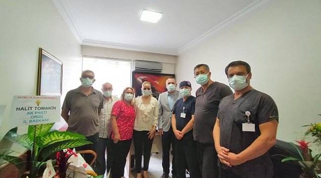 Türk Sağlık Sen&#039;den hayırlı olsun ziyareti