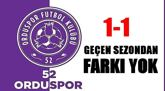 52 Orduspor&#039;a son dakika şoku