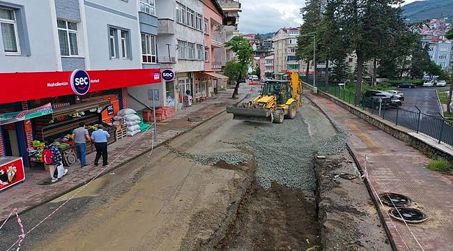 Altınordu'da altyapı çalışmaları tam gaz devam ediyor