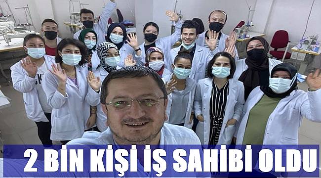 Karataş: İş öğretiyor, aş veriyoruz