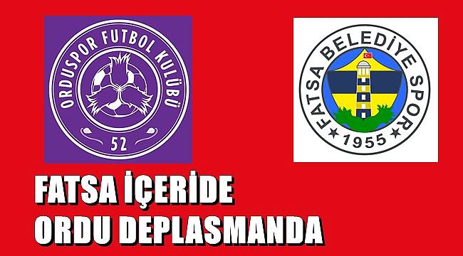 Kupada Ordu deplasmanda Fatsa içeride tur arıyor