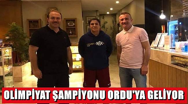 Olimpiyat Şampiyonu Busenaz Sürmeneli Ordu'yu Unutamıyor