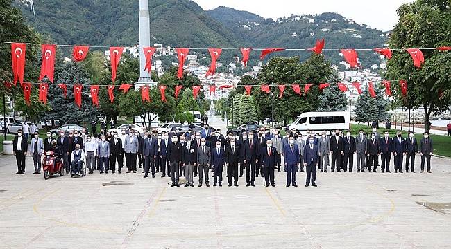 Ordu'da Gaziler Günü törenle kutlandı