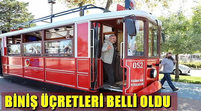 Ordu'da nostaljik tramvay ilgi çekti