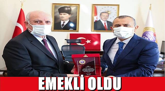 Ordu Valiliği'nde Celal Eker emekli oldu