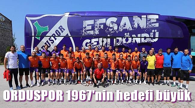 Orduspor 1967&#039;de Başkan Şimşek&#039;ten iddialı açıklamalar