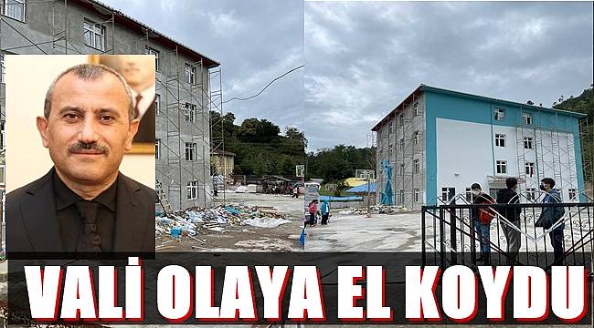 Vali Sonel: Gerekli talimatları verdim