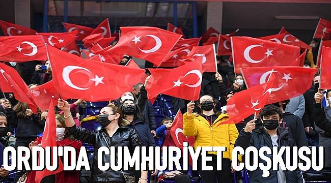 29 Ekim Cumhuriyet Bayramı Ordu'da coşkuyla kutlandı