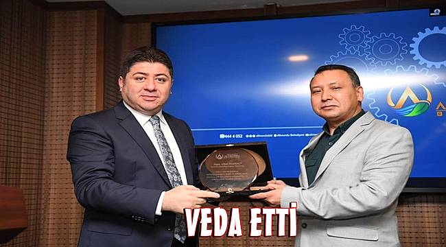 Başkan Tören hizmetleri nedeniyle Demiralp&#039;a teşekkür etti