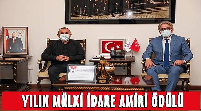 EYUDER  Vali Sonel&#039;i &quot; Yılın Mülki İdare Amiri Ödülü&quot; ne layık gördü
