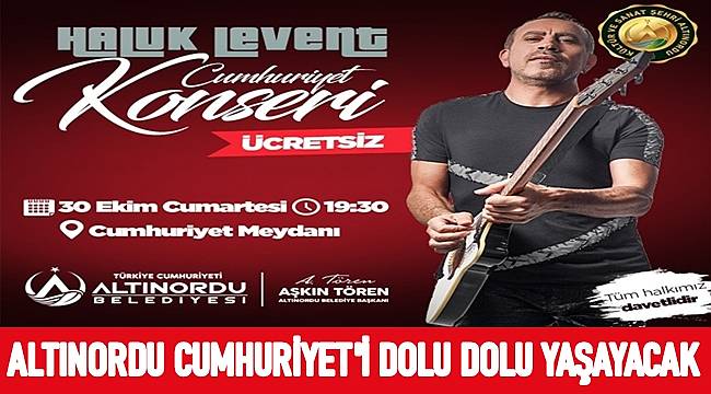Haluk Levent Orduluları coşturacak