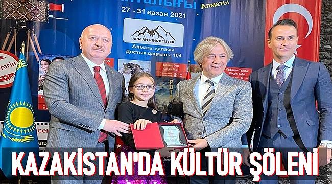 Kazakistan Almaty&#039;deki Kültür Şöleninde Milletvekili Gündoğdu&#039;nun payı büyük