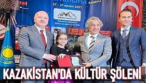 Kazakistan Almaty'deki Kültür Şöleninde Milletvekili Gündoğdu'nun payı büyük