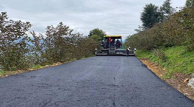 Ordu'da bu yol 3 ilçeye hizmet edecek