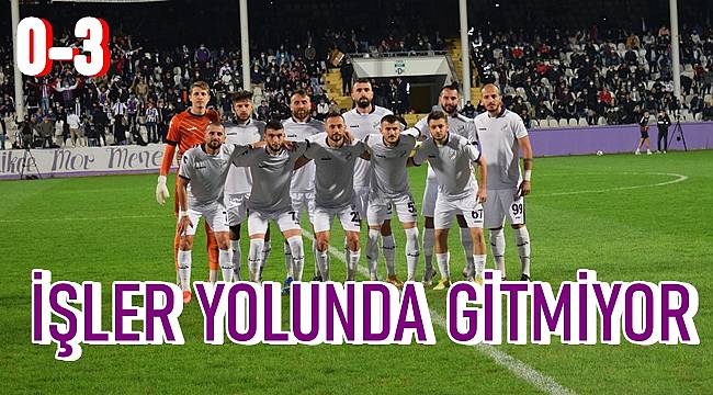 Orduspor 1967 deplasmanda Esenler Erokspor&#039;a yenildi