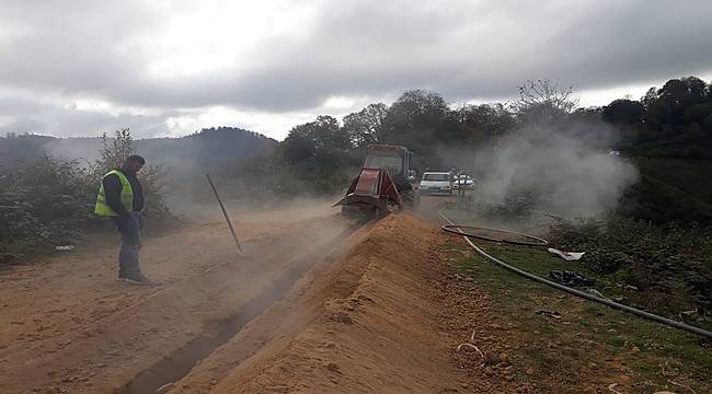 OSKİ Aydınlık'ın içme suyu hattını yeniledi