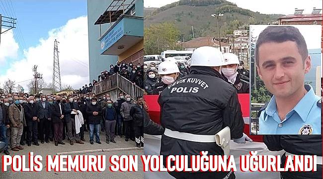 Polis Memuru Fatih Demireğen son yolculuğuna uğurlandı