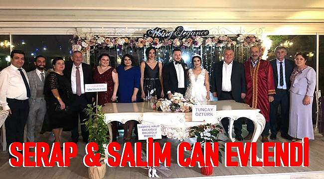 Serap Yüksel ile Salim Can Enginyurt evlendi