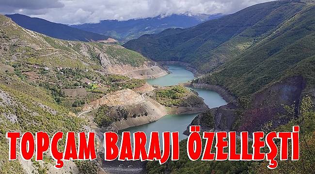Topçam Barajı Hidroelektrik Santrali&#039;nin işletme hakkını Bilgin Enerji aldı