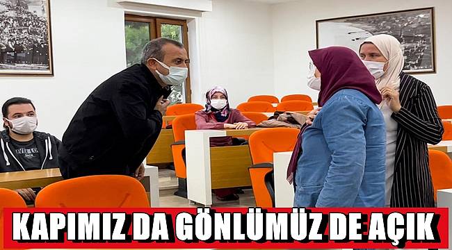 Vali Sonel kapısını da gönlünü de vatandaşa açtı