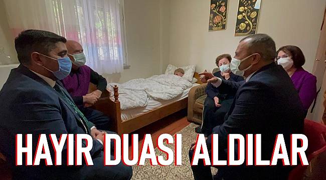 Vali Sonel ve eşi bu ziyaretlerle  gönüllere dokunuyor