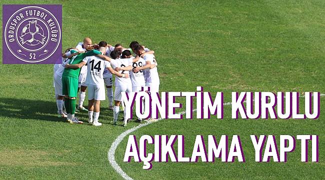 52 Orduspor çıkış arıyor