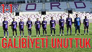 52 Orduspor- Yomraspor maç sonucu: 1-1