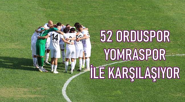 52 Orduspor-Yomraspor maçını Altaş TV canlı yayınlayacak