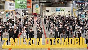 7 milyonuncu araç banttan indi